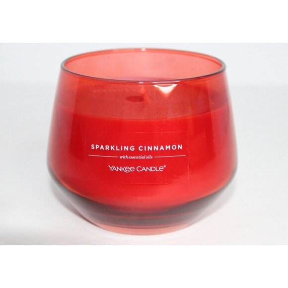 Yankee Candle Sparkling Cinnamon Studio Collection 10oz With Essential Oils New - Picture 1 of 5